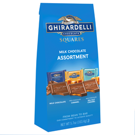 Assorted Milk Chocolate Squares 5.7 Oz Bag
