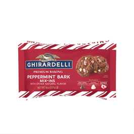 Ghirardelli Peppermint Bark Mix-Ins 8 Oz Bag 2 Ghirardelli Peppermint Bark Mix-Ins 8 Oz Bag