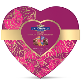 Chocolate Caramel Hearts Gift Box