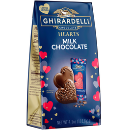 Milk Chocolate Duet Hearts 4.1 Oz Bag