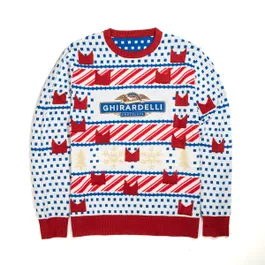Ghirardelli Peppermint Bark Sweater