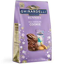 Milk Chocolate Cookie Bunnies 5.8oz Bag 7 Milk Chocolate Cookie Bunnies 5.8oz Bag