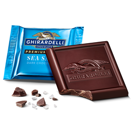 Premium Dark Sea Salt Dark Chocolate Squares Case Pack (540 ct) 2 Premium Dark Sea Salt Dark Chocolate Squares Case Pack (540 ct)