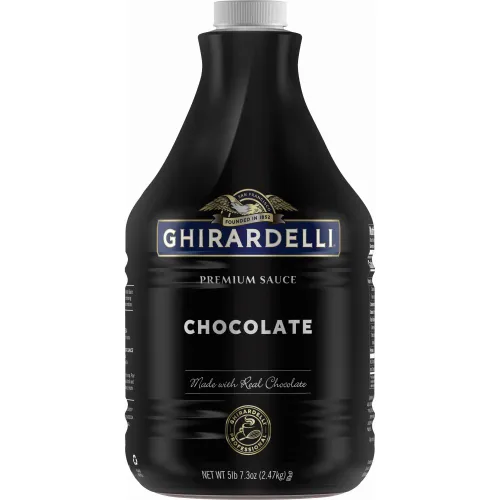 Black Label Chocolate Sauce Pump Bottle Case (6 ct / 87.3 oz. ea)