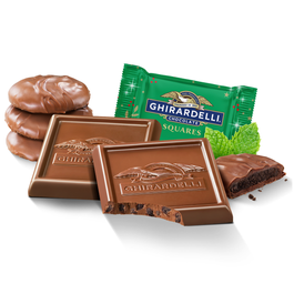 Mint Cookie Milk Chocolate SQUARES Case Pack (540 ct)
