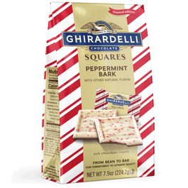 Peppermint Bark SQUARES 7.9 oz Bag